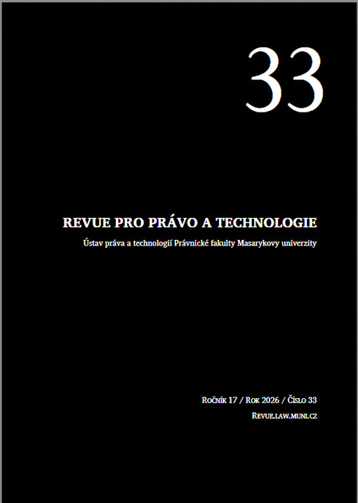 Revue pro právo a technologie