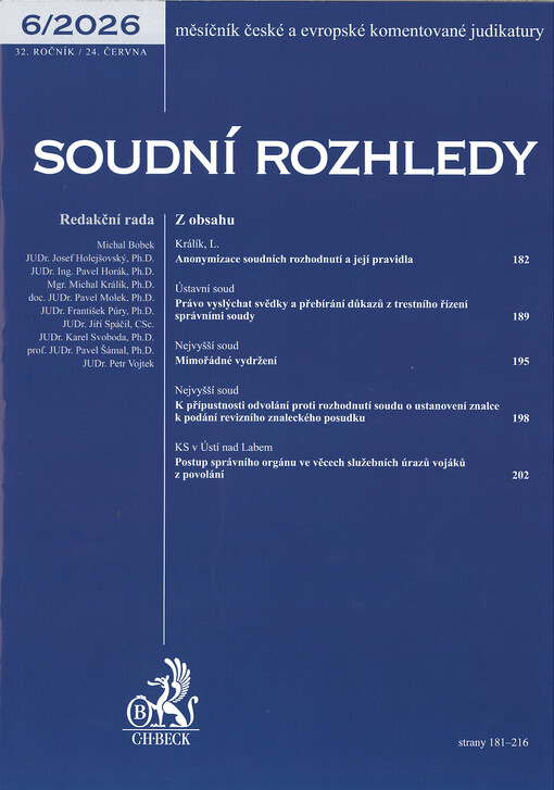 Soudní rozhledy
