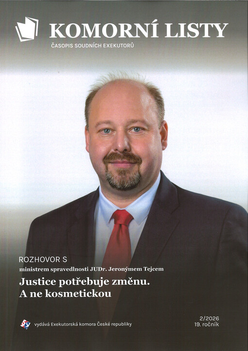 Komorní listy : časopis soudních exekutorů