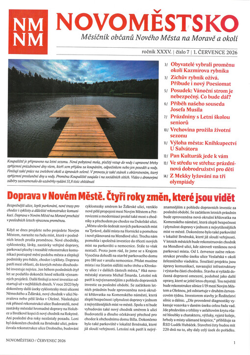 Novoměstsko : zpravodaj města Nového Města na Moravě
