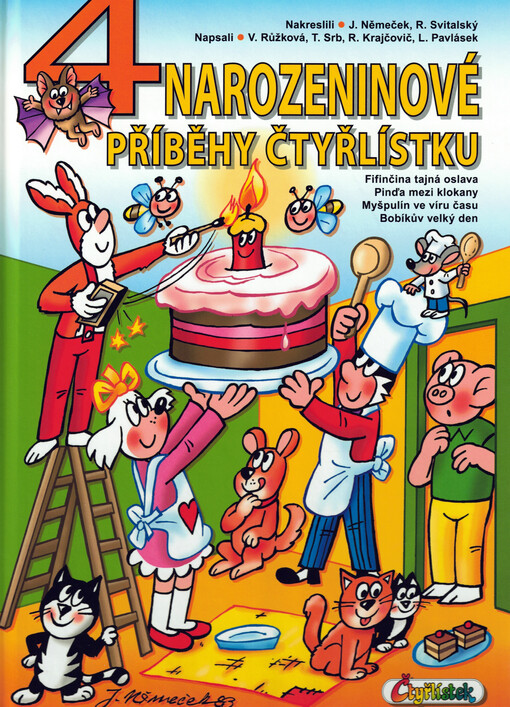 4 narozeninové příběhy Čtyřlístku