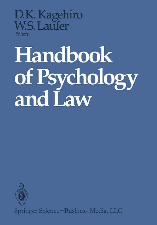 Handbook of psychology and law /
