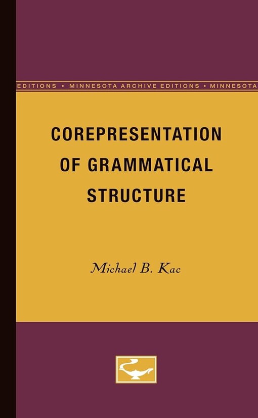 Corepresentation of grammatical structure /
