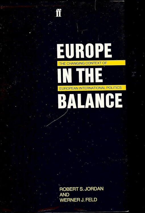Europe in the Balance :