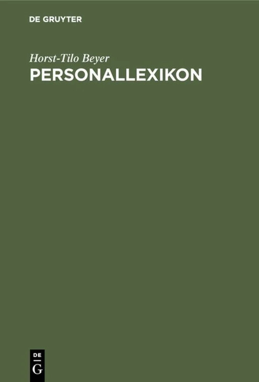 Personallexikon /