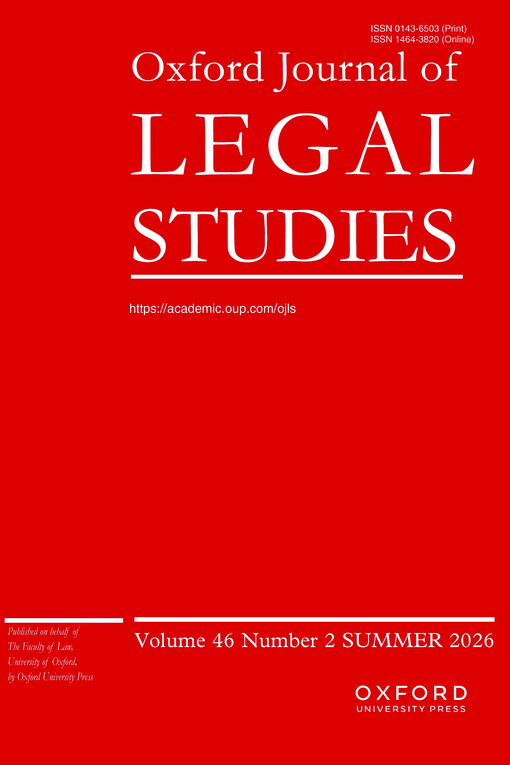 Oxford journal of legal studies