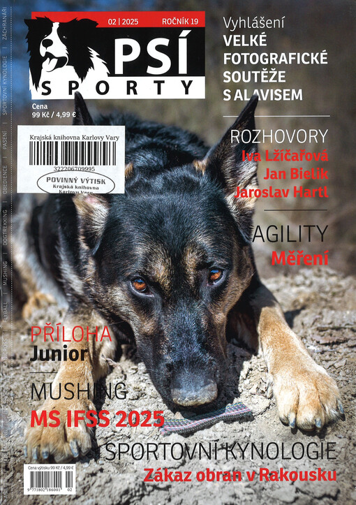Psí sporty : agility - dogdancing - dogfrisbee - dostihy & coursing - flyball - mushing & dogtrekking - pasení - sportovní kynologie - záchranáři