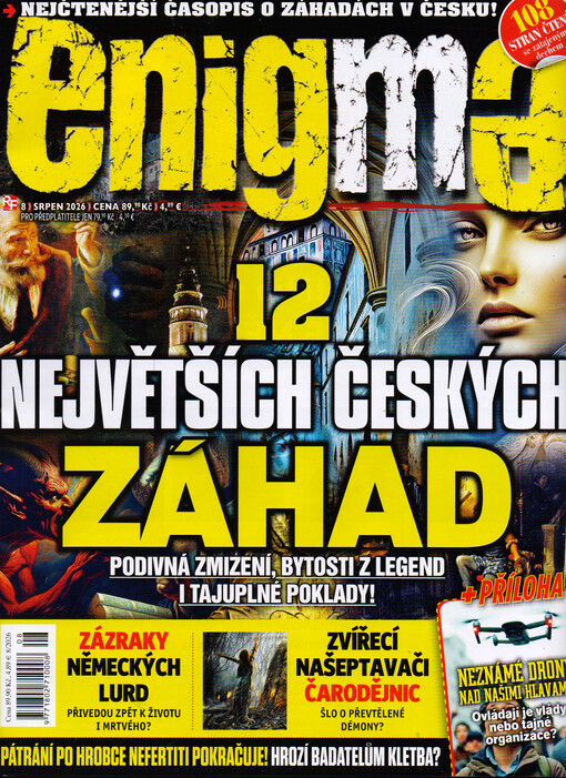 Enigma : záhadné události - tajná společenství - nevysvětlitelné úkazy - paranormální jevy - konspirační teorie