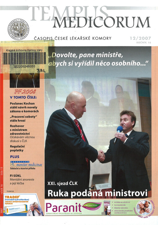 Tempus medicorum : časopis České lékařské komory