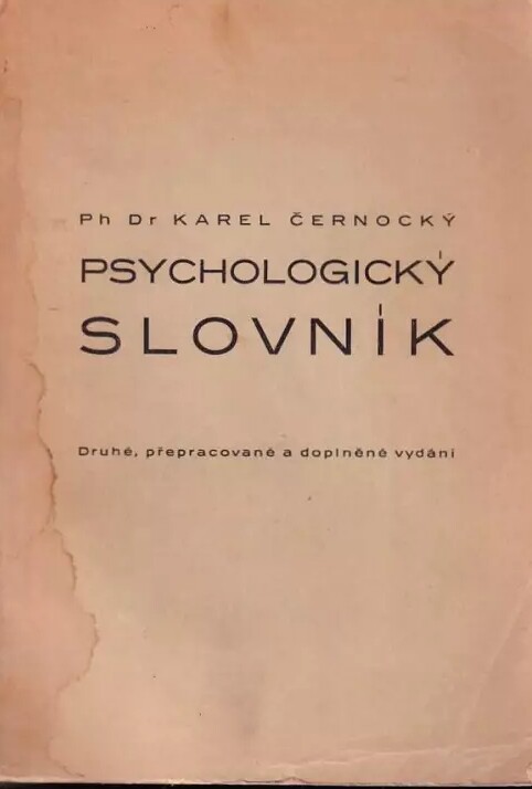 Psychologický slovník