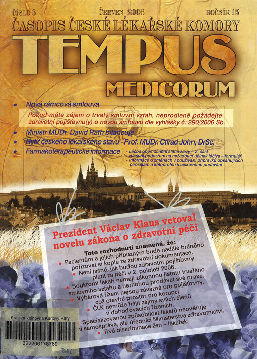 Tempus medicorum : časopis České lékařské komory