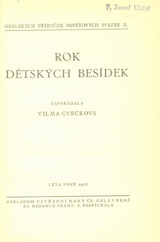 Rok dětských besídek