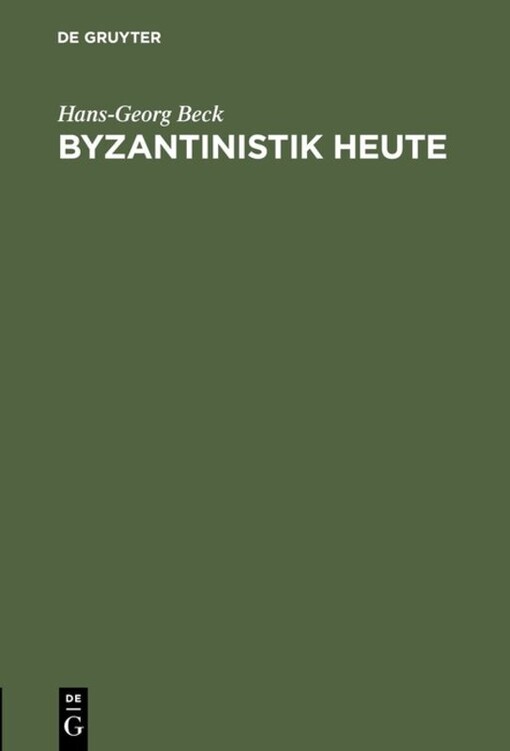 Byzantinistik heute /