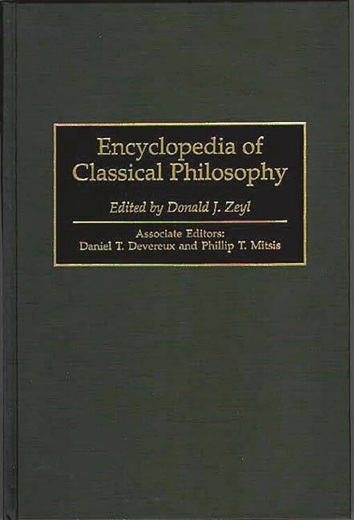 Encyclopedia of classical philosophy /