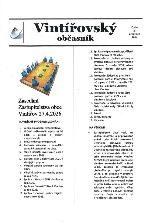 Vintířovský občasník