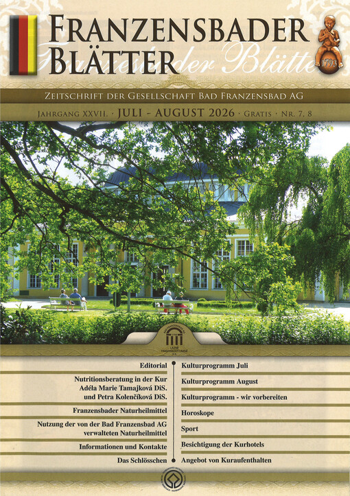 Franzensbader Blätter : Bad Franzesbad AG