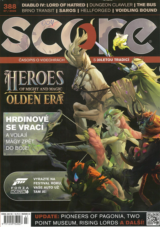Score : magazín počítačových her