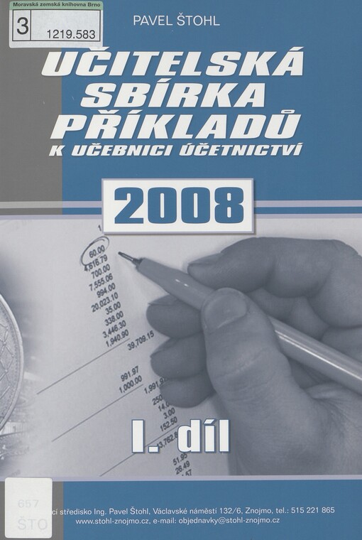 Učebnice účetnictví 2008
