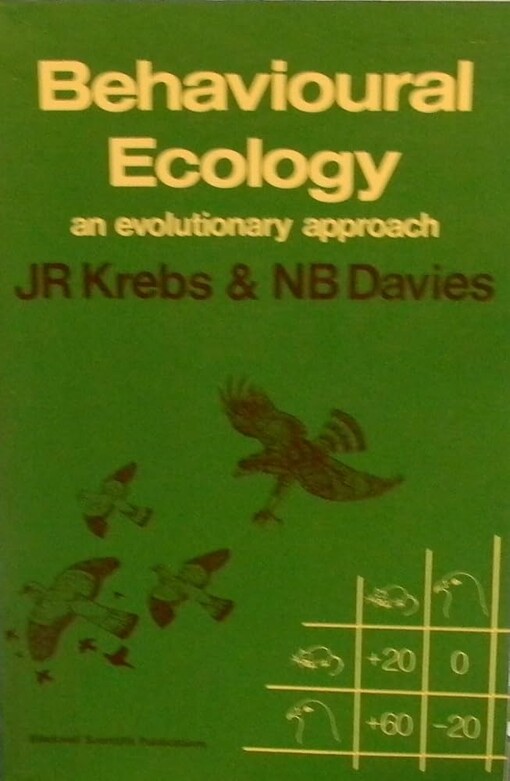 Behavioural ecology :
