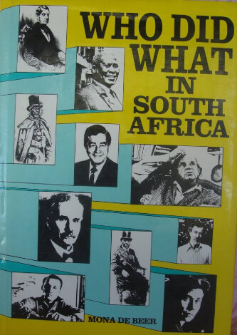 Who did What in South Africa /