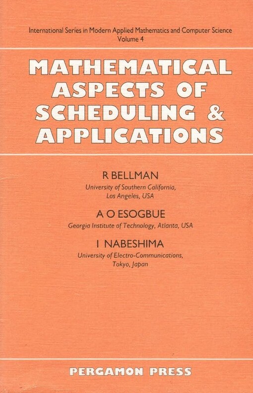 Mathematical aspects of scheduling and applications