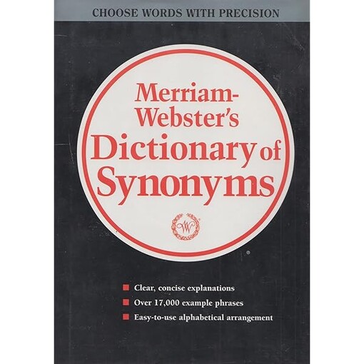 Webster's compact dictionary of synonyms