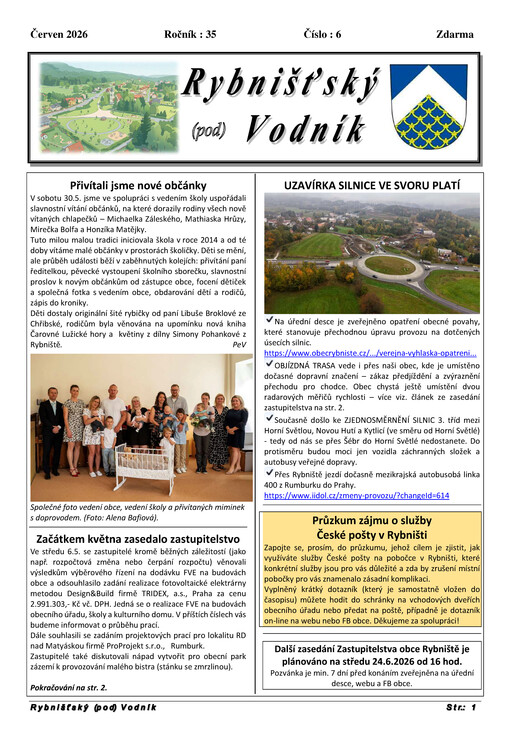 Rybnišťský (pod) vodník