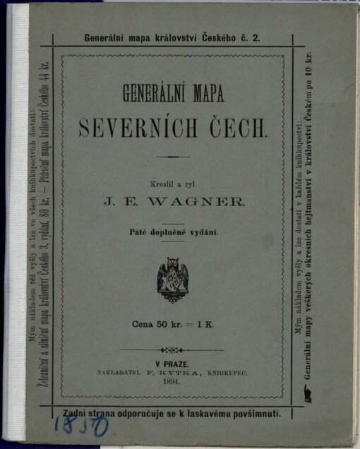 Generální mapa severních Čech
