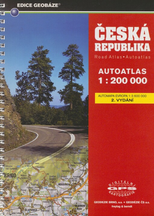 Autoatlas Česká republika 1:200^000: Autoatlas Evropa 1:3^600^000