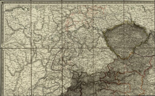 Topographische handelskarte des österreichischen Kaiferstaates