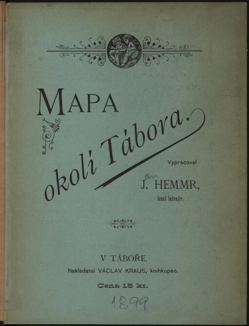 Mapa okolí Tábora