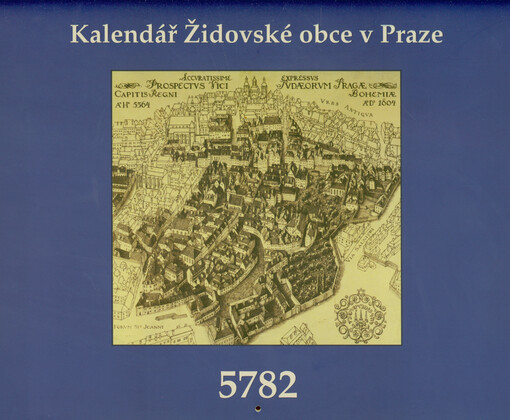 Kalendář Židovské obce v Praze 5782
