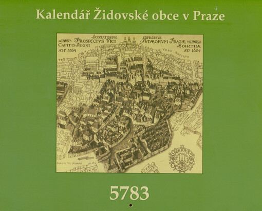 Kalendář Židovské obce v Praze 5783