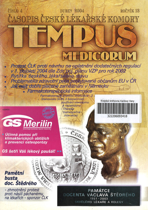 Tempus medicorum : časopis České lékařské komory