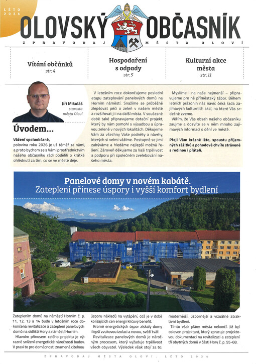 Olovský občasník : zpravodaj města Oloví