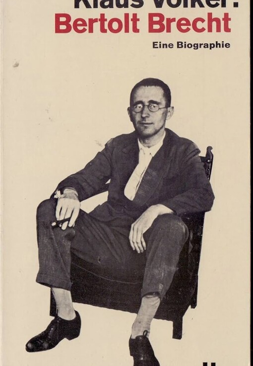 Brecht als Gegenstand der Biographie