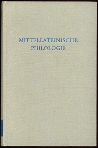 Mittellateinische Philologie :