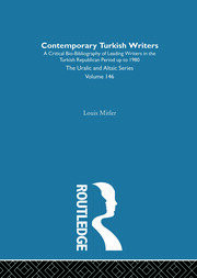 Contemporary Turkish Writers :