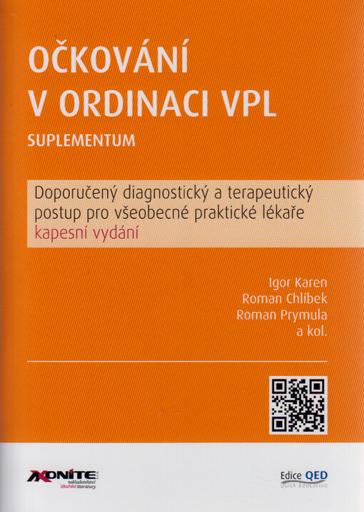 Očkování v ordinaci VPL : suplementum : doporučené diagnostické a terapeutické postupy pro všeobecné praktické lékaře : kapesní vydání