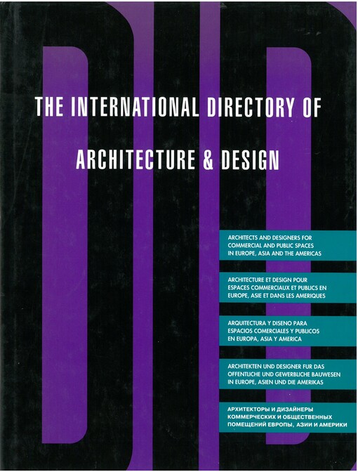 The International Directory of Architecture & Design