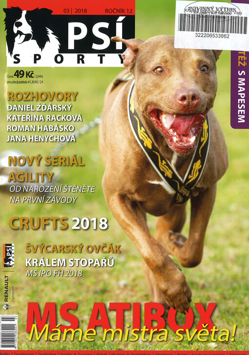 Psí sporty : agility - dogdancing - dogfrisbee - dostihy & coursing - flyball - mushing & dogtrekking - pasení - sportovní kynologie - záchranáři