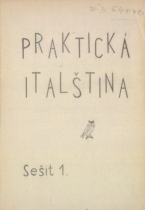 Praktická italština. Seš. 1