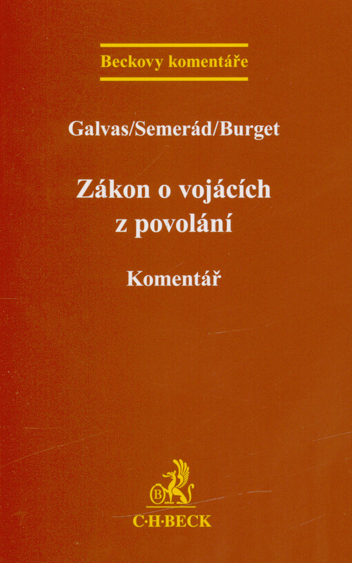 Zákon o vojácích z povolání : komentář