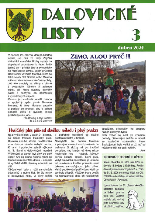 Dalovické listy