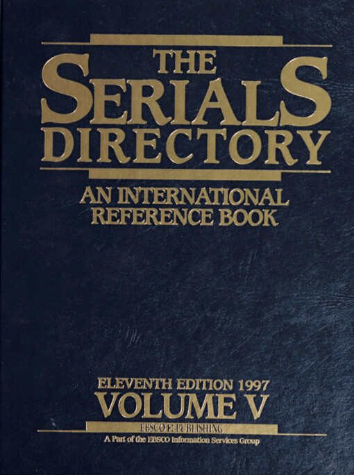 The serials directory. V