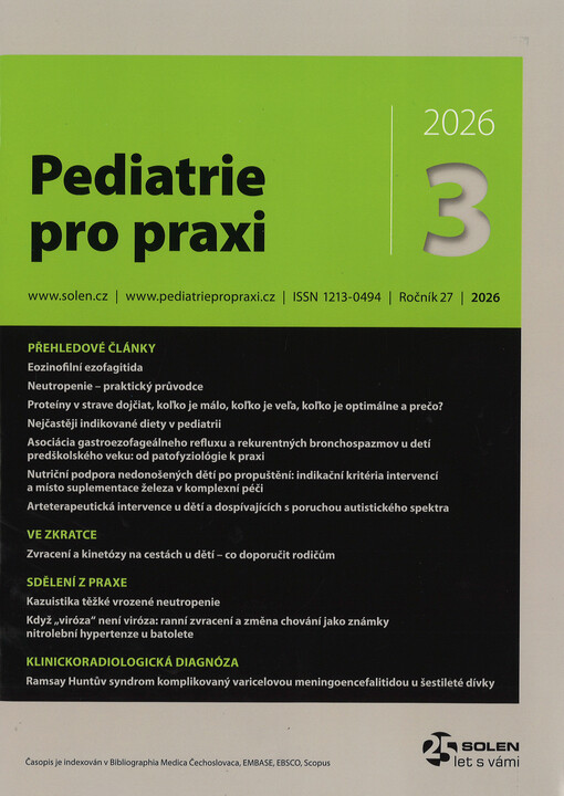 Pediatrie pro praxi