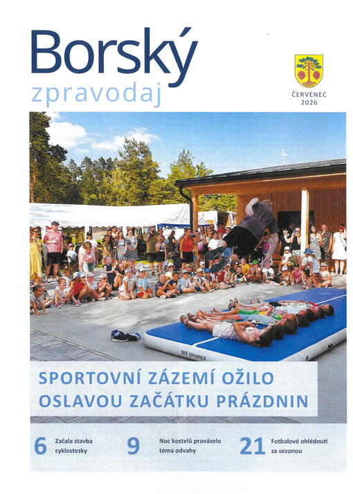 Borský zpravodaj informace o dění v obci Bory :