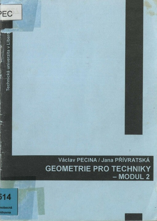 Geometrie pro techniky. modul 2
