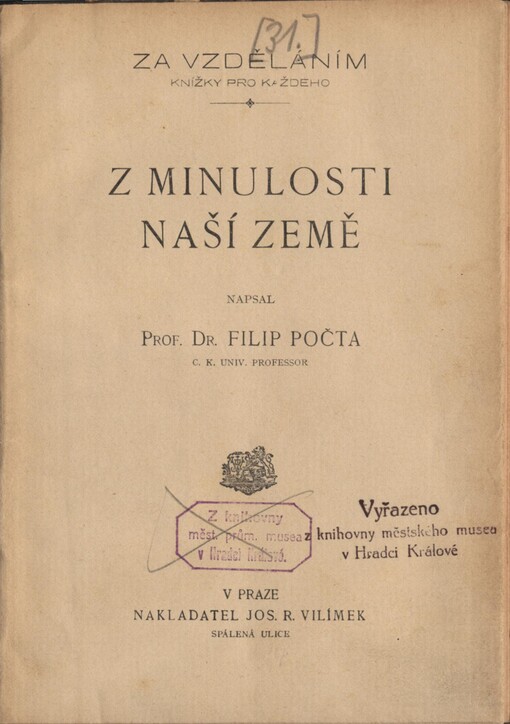 Z minulosti naší země