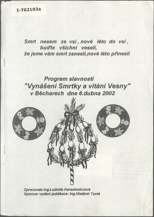 Program slavnosti 